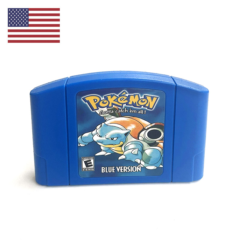 Retro Handheld Console - USA NTSC Version English Pokemon Blue