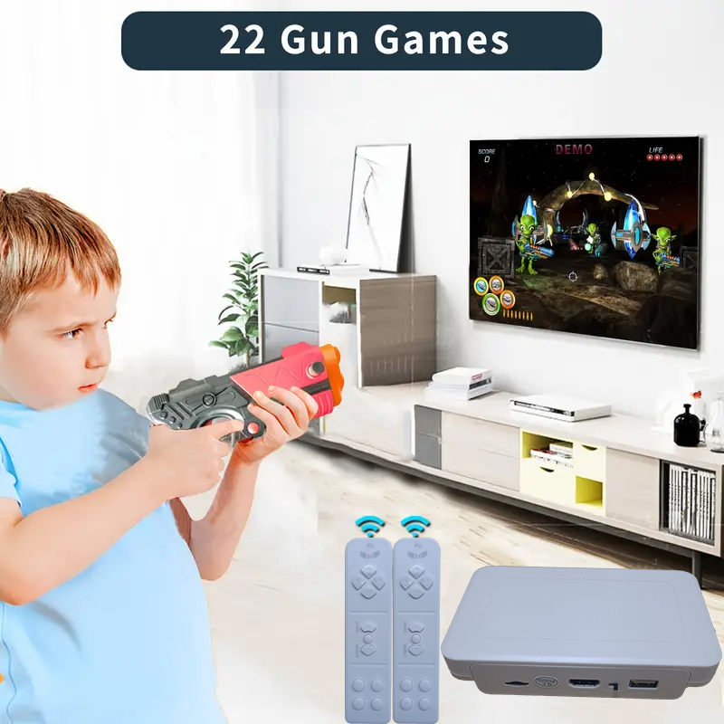 Retro Gaming Console Gun - Game Console (with over 900 games),