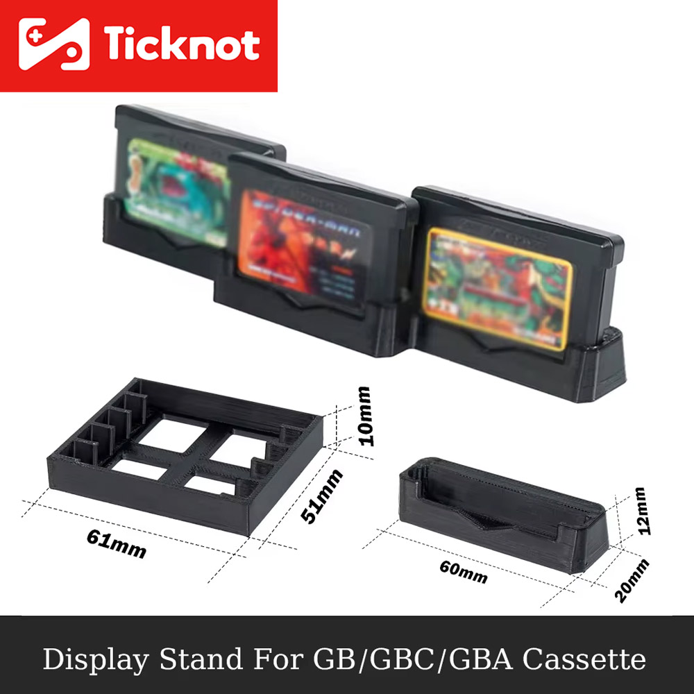 3D Print Game Storage Stand Br - Game Cartridge Case recension och pris