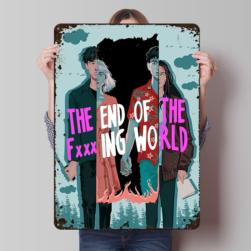 the End of the World Poster Cu - World Of Retro Gaming recension och pris
