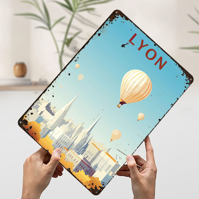 Travel to Lyon Printed Poster  - Retro Gaming Lyon recension och pris