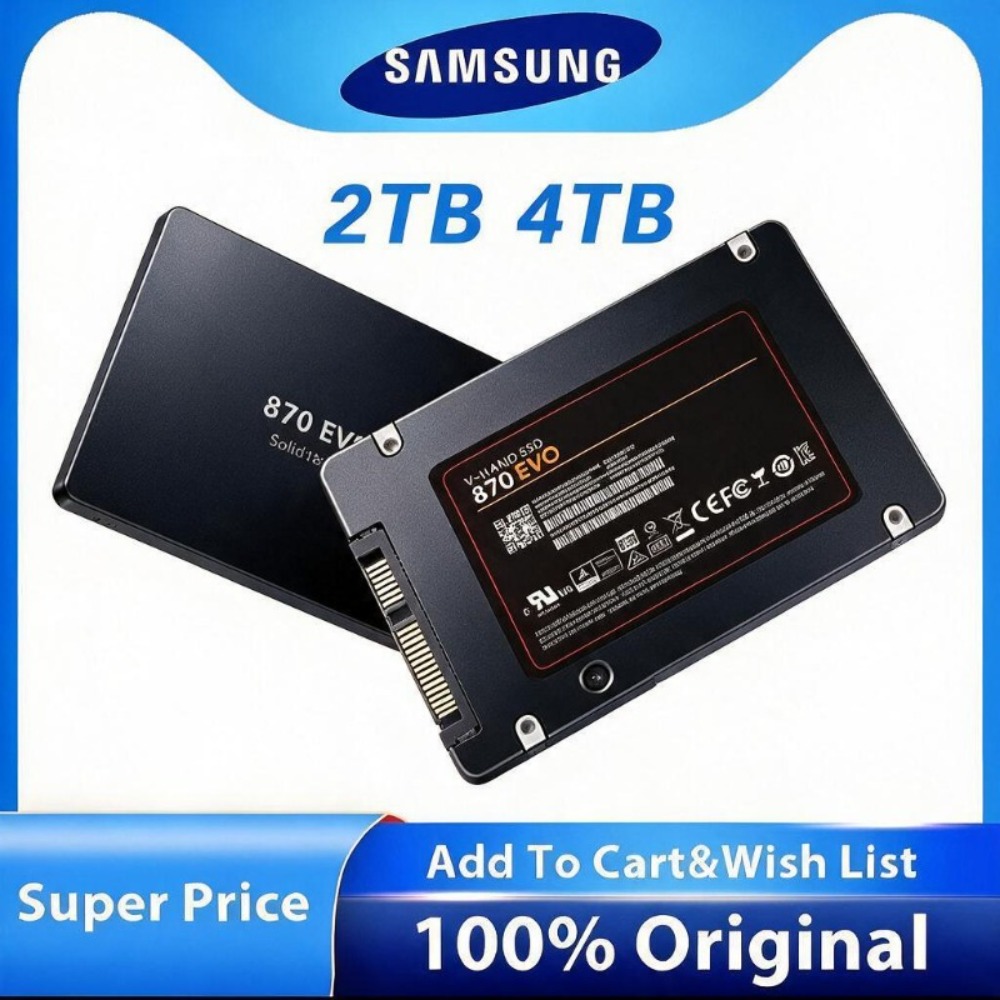Original SSD FOR Samsung 870EV - Samsung Ssd Evo 870 recension och pris