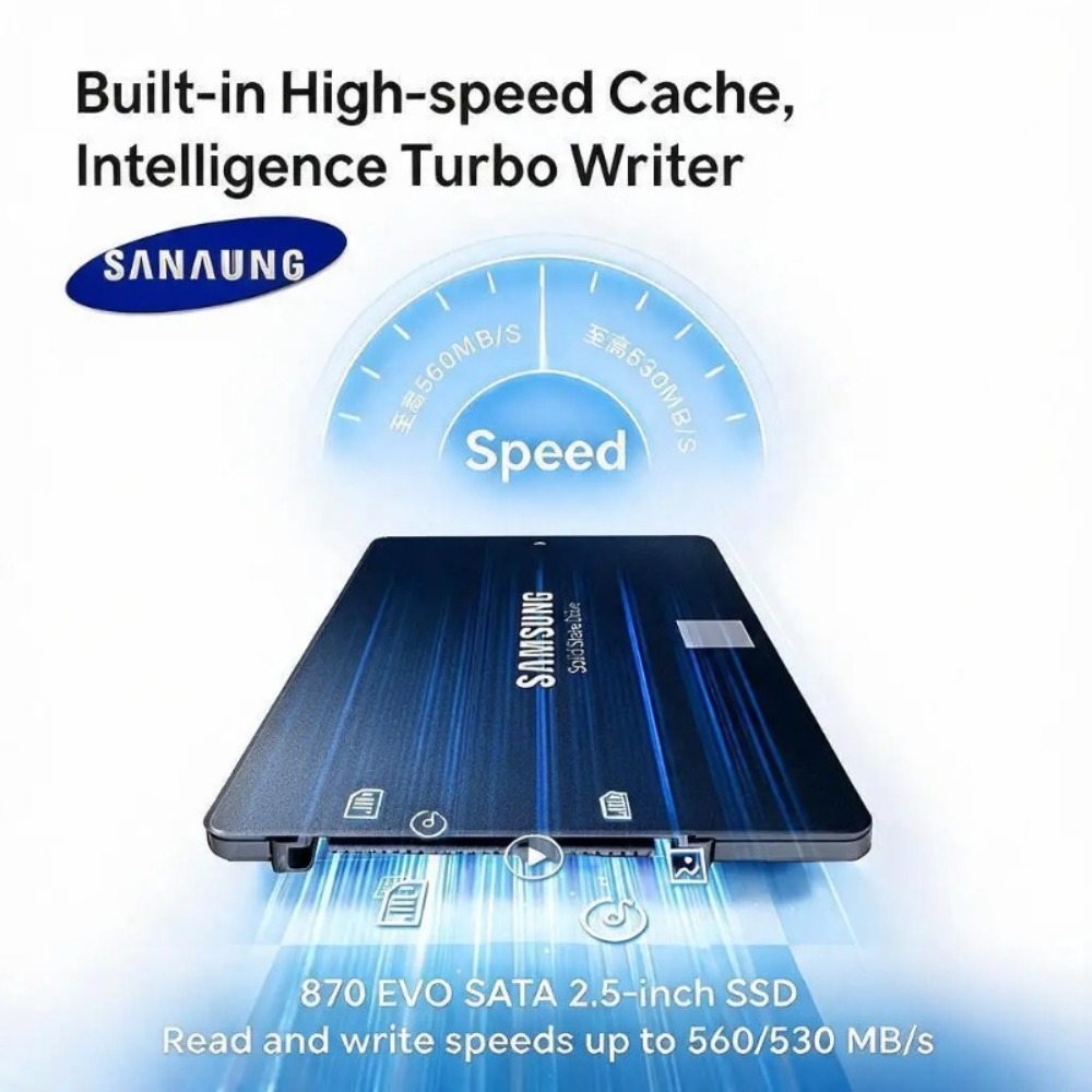 Original SSD FOR Samsung 870EV - Samsung Ssd Evo 870 recension och pris