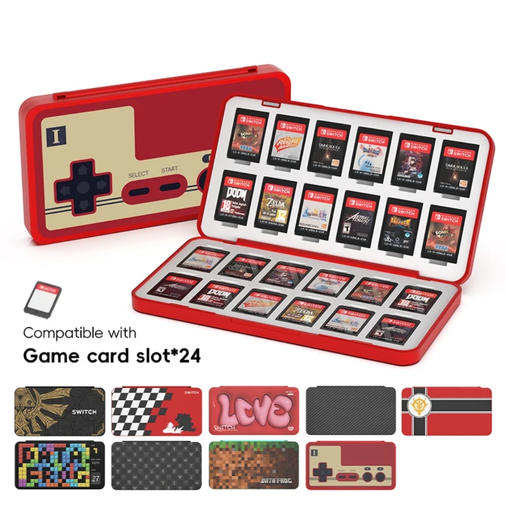 24 in 1 Game Card Case for Swi - Game Cartridge Case recension och pris