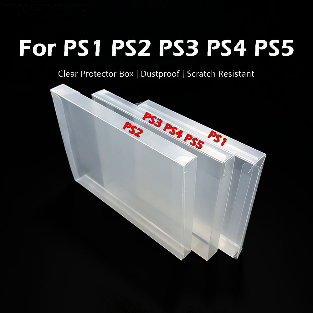 1‑10PCS Clear PET Game Protect - Game Cartridge Case recension och pris