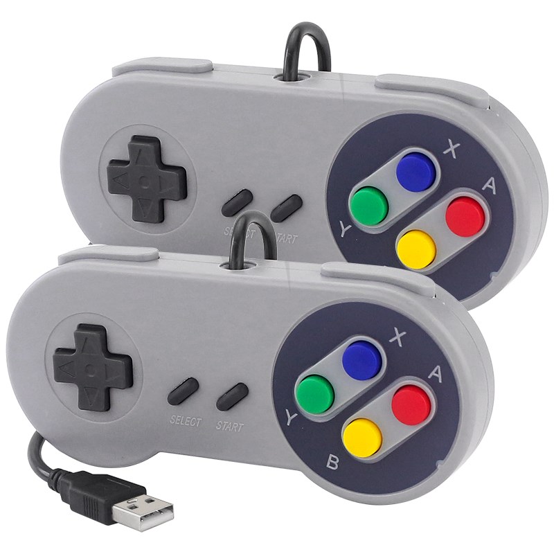 2PCS USB Gamepad Gaming Joysti - Retro Gaming Raspberry Pi 3 recension och pris