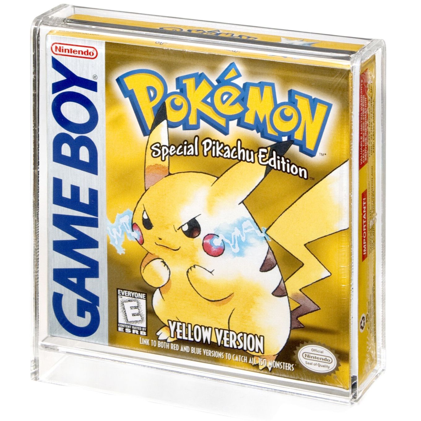 Luxury Clear Acrylic Protectiv - Game Cartridge Case recension och pris