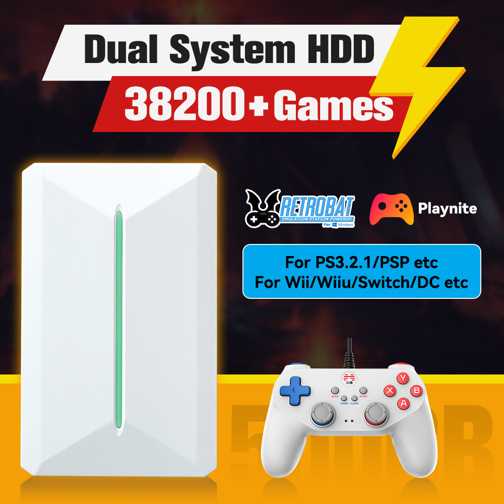 Retrobat＆Playnite System HDD R - Retro Gaming Tv recension och pris
