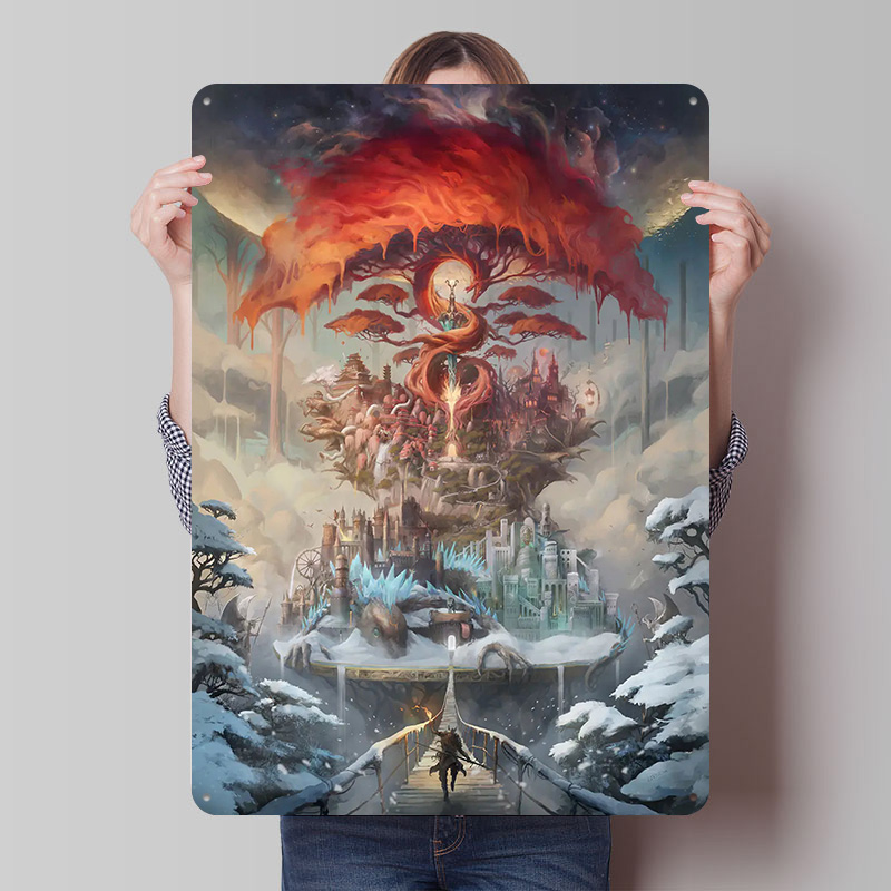The Painted World Printed Post - World Of Retro Gaming recension och pris