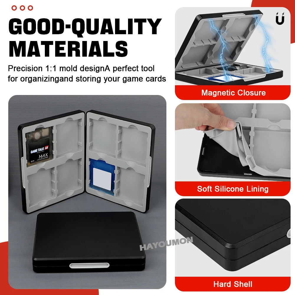 8-in-1 Magnetic Game Cartridge - Game Cartridge Case recension och pris