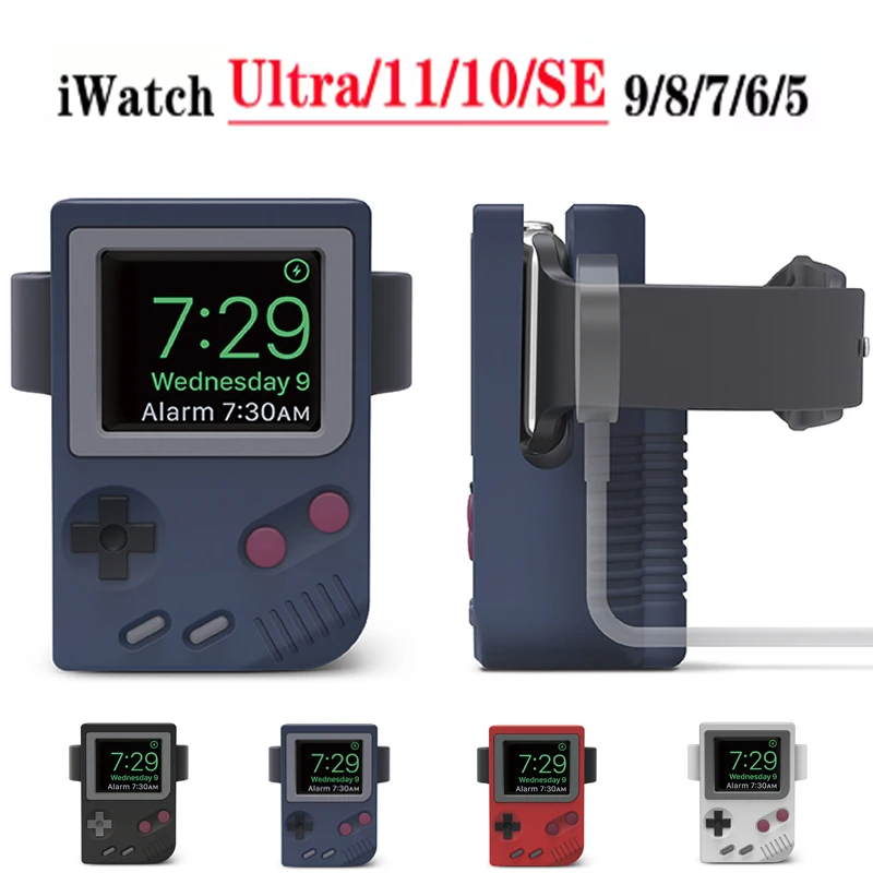Silicone Holder for IWatch Cha - Retro Handheld Console recension och pris