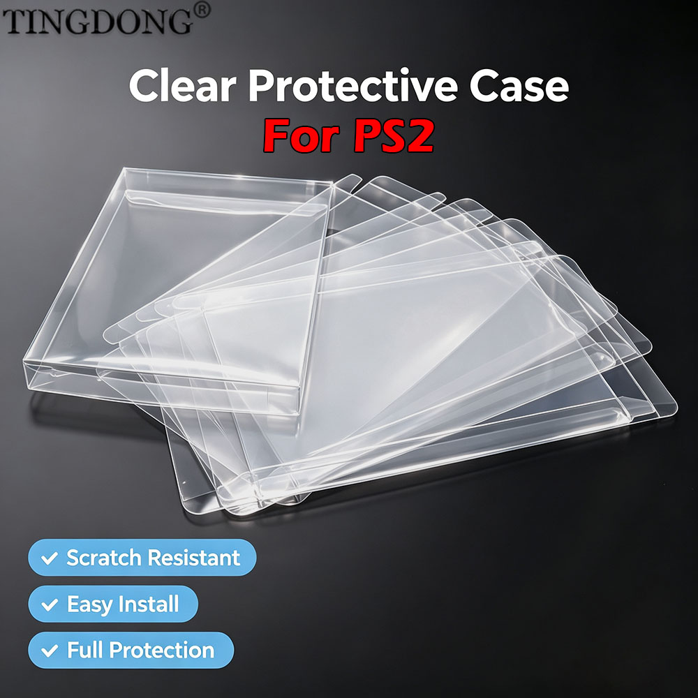 1-10PCS Clear PET Protector Ca - Game Cartridge Case recension och pris