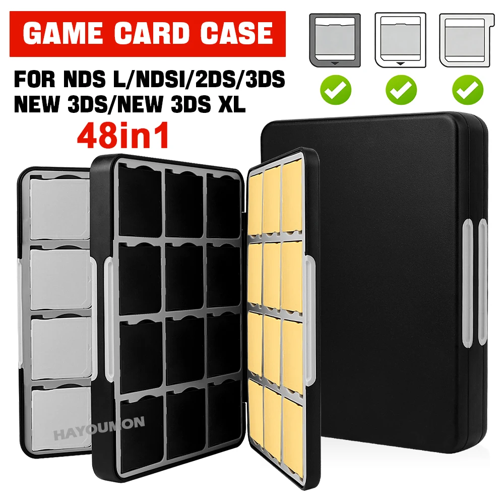 48 IN 1 Game Card Storage Case - Game Cartridge Case recension och pris