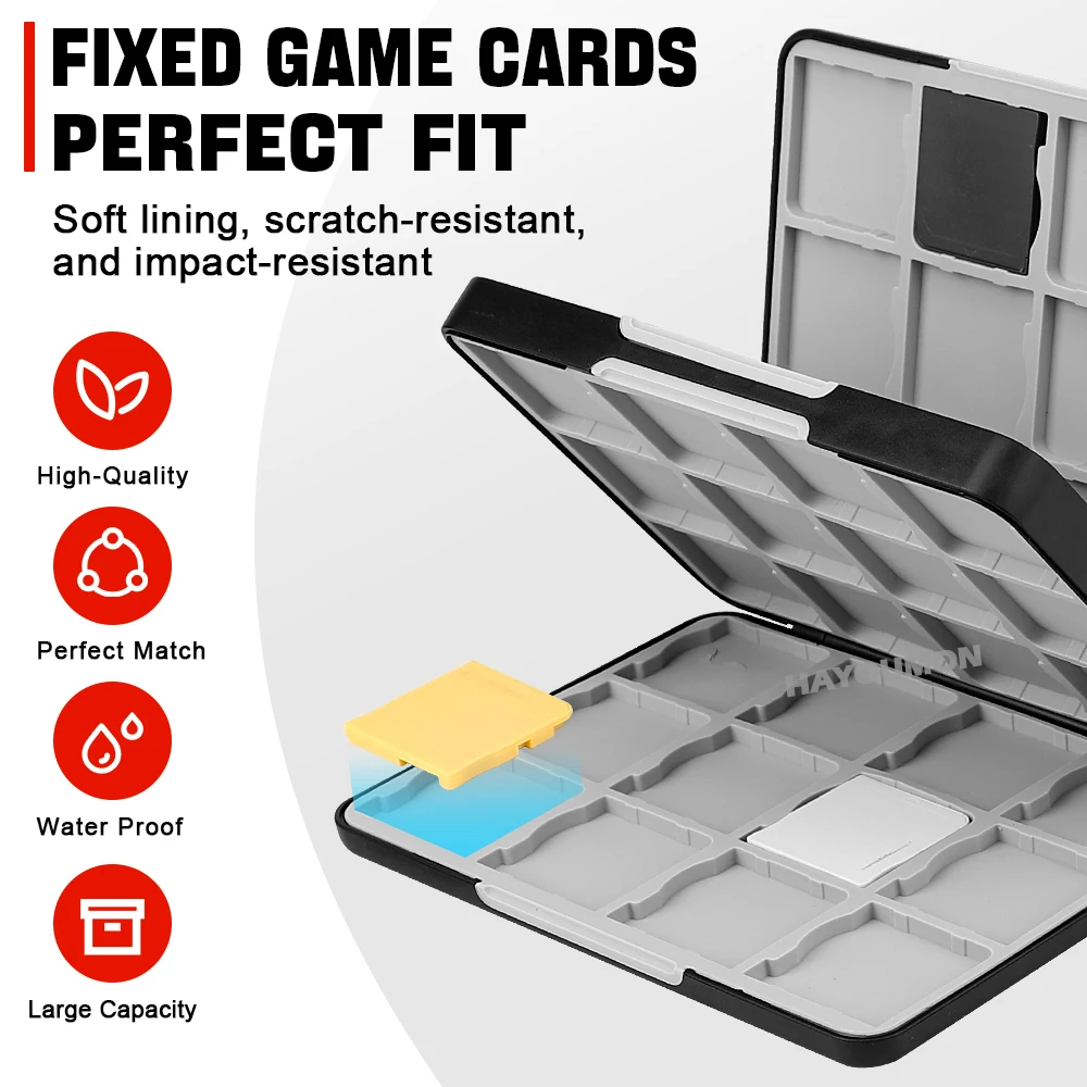 48 IN 1 Game Card Storage Case - Game Cartridge Case recension och pris