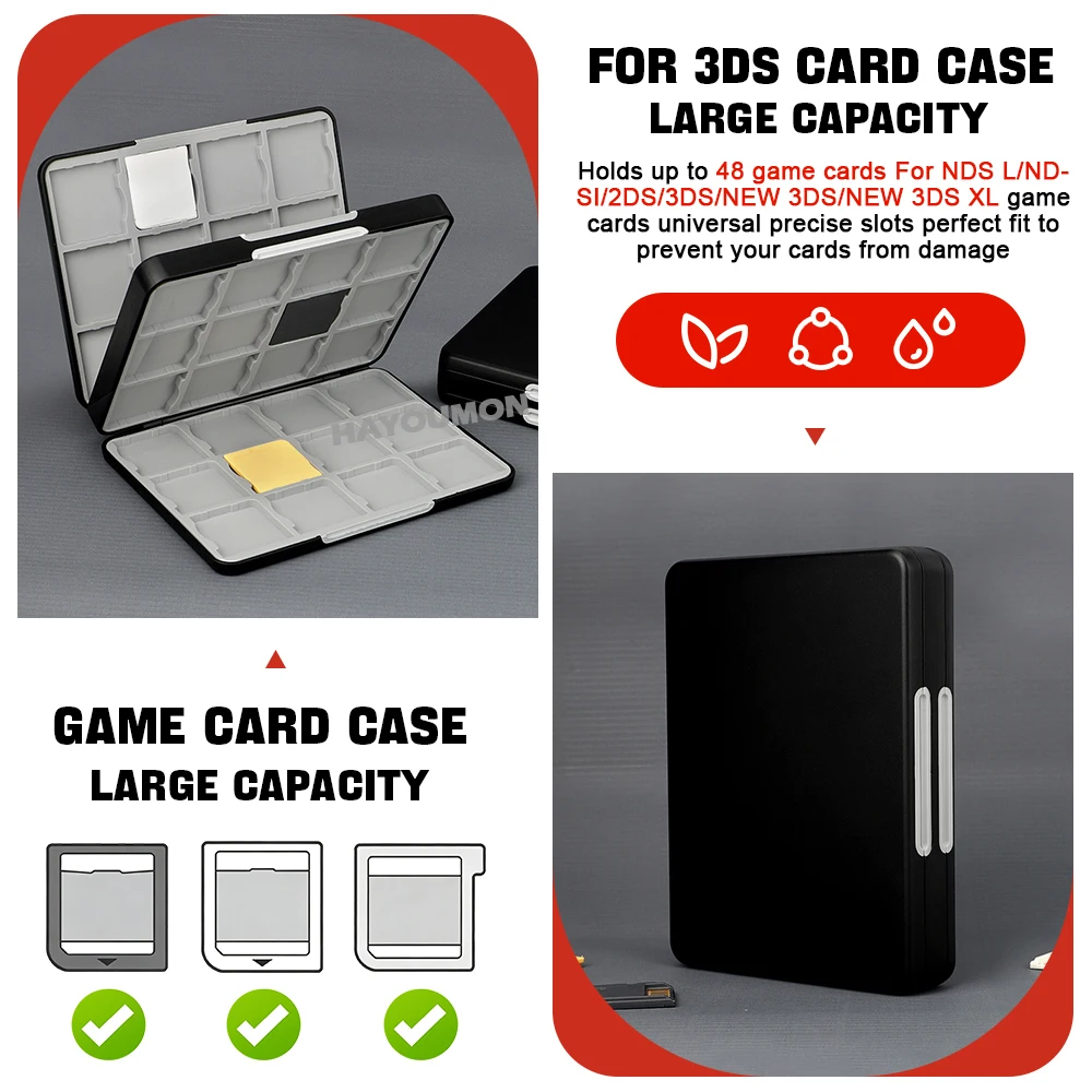 48 IN 1 Game Card Storage Case - Game Cartridge Case recension och pris