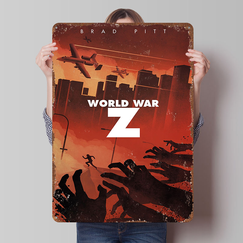 World War Z Alternative Poster - World Of Retro Gaming recension och pris