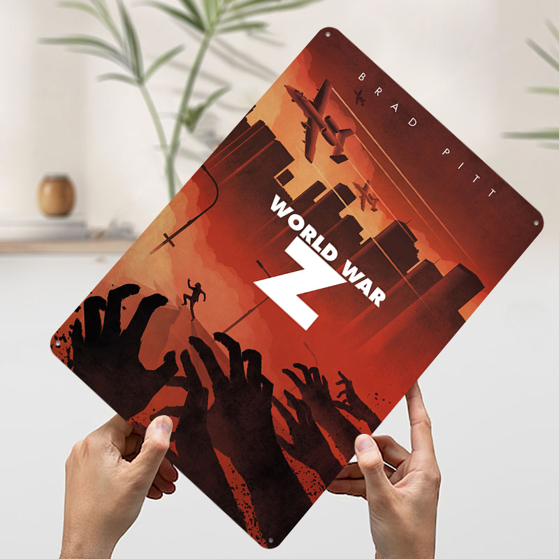 World War Z Alternative Poster - World Of Retro Gaming recension och pris