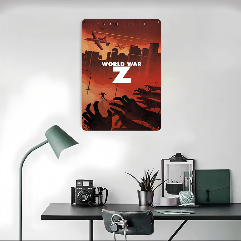 World War Z Alternative Poster - World Of Retro Gaming recension och pris