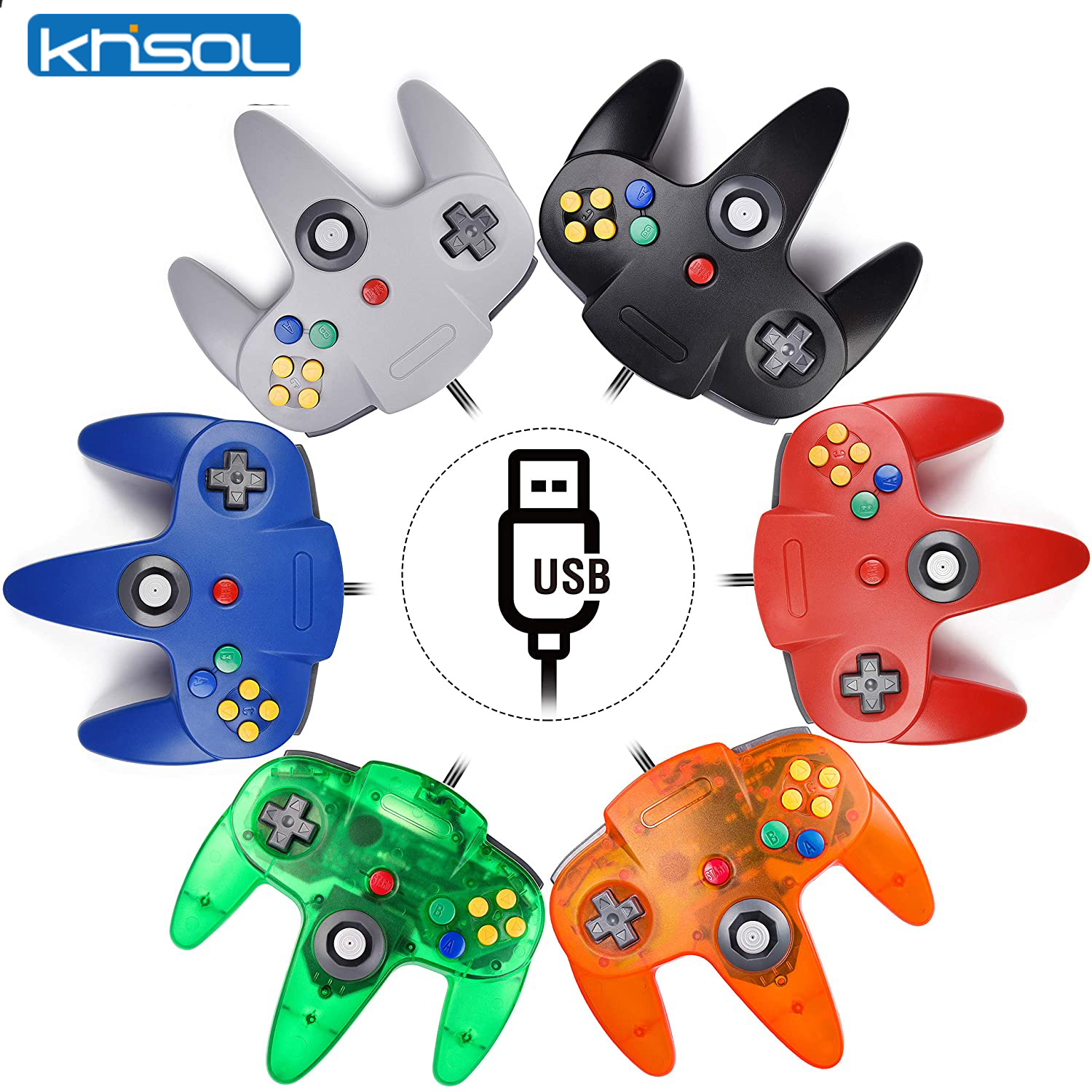 N64 Controller Classic USB Wir - Retro Gaming Joystick recension och pris