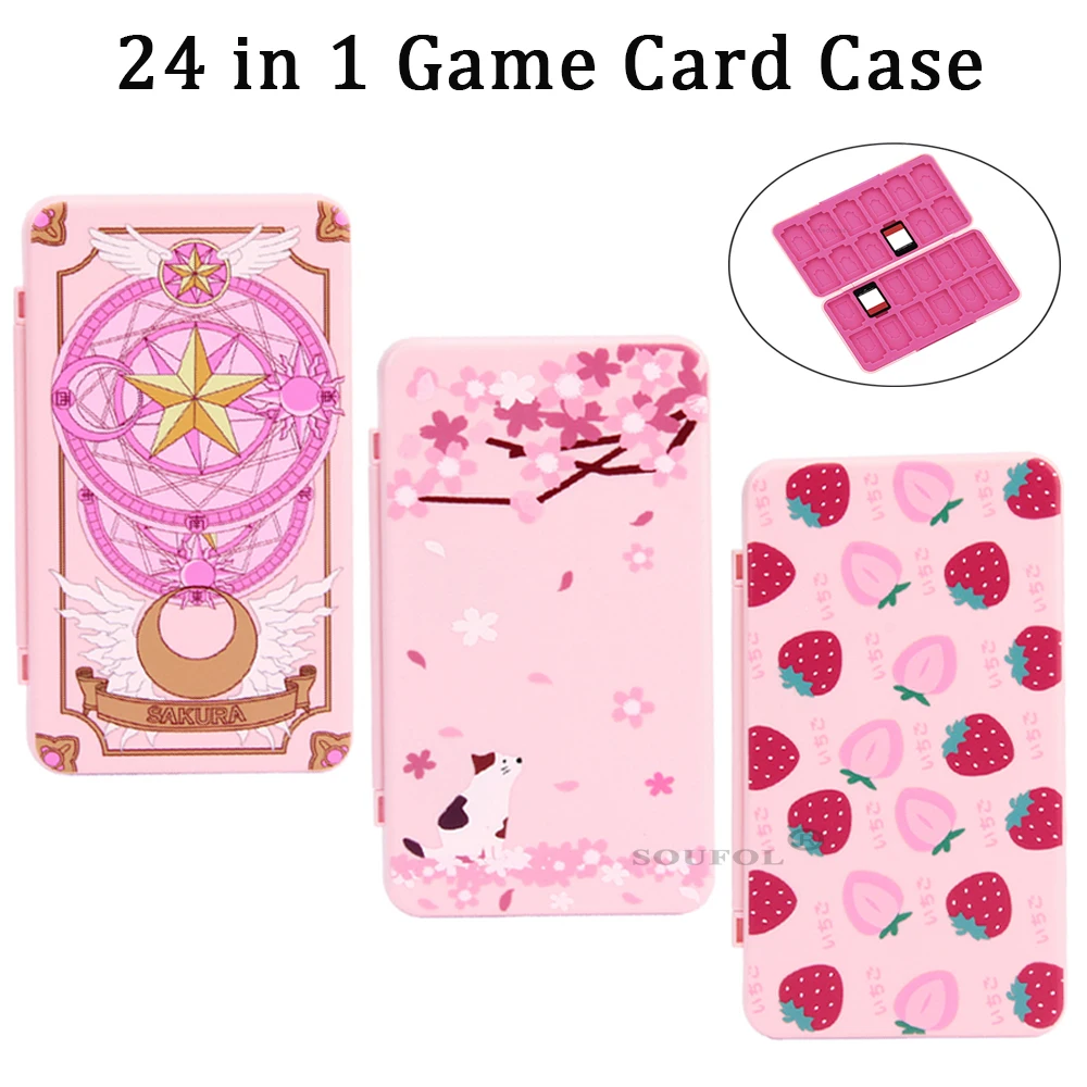24 in 1 Cute Magnetic Game Car - Game Cartridge Case recension och pris