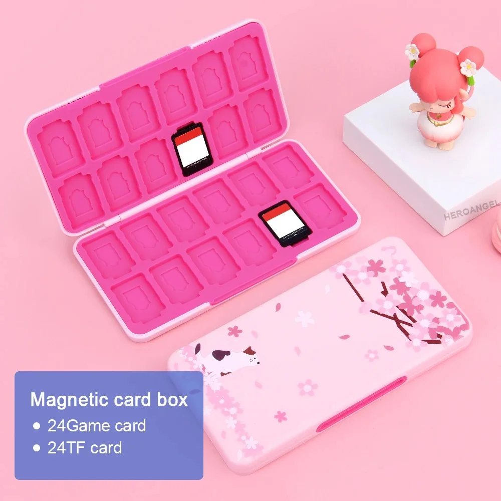 24 in 1 Cute Magnetic Game Car - Game Cartridge Case recension och pris