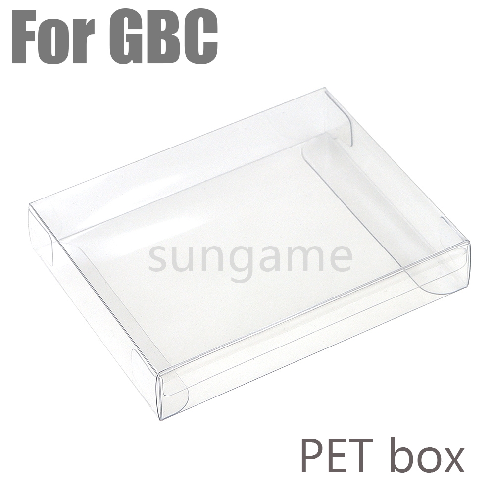 3pcs PET Display Box For GBC P - Game Cartridge Case recension och pris