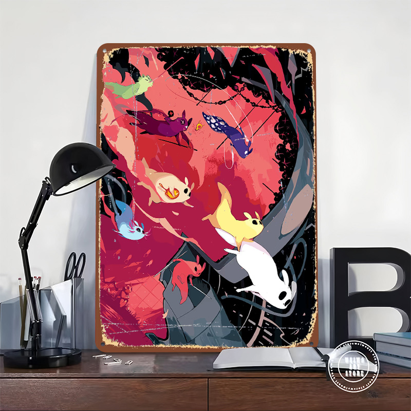 Rain World Metal Poster Custom - World Of Retro Gaming recension och pris