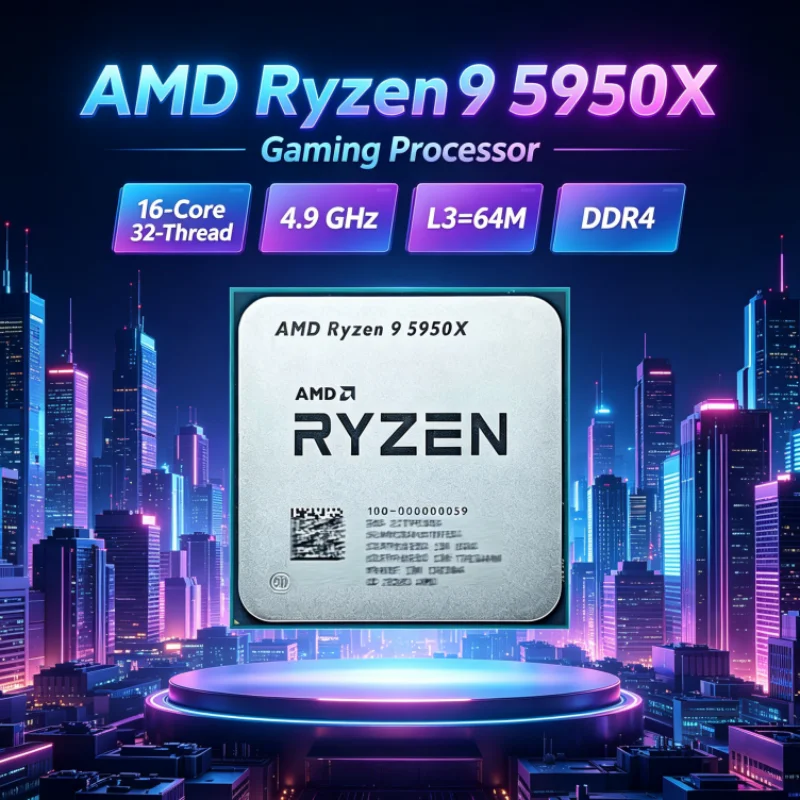 AMD Ryzen 9 5950X but without  - Amd Cpu Ryzen 9 recension och pris