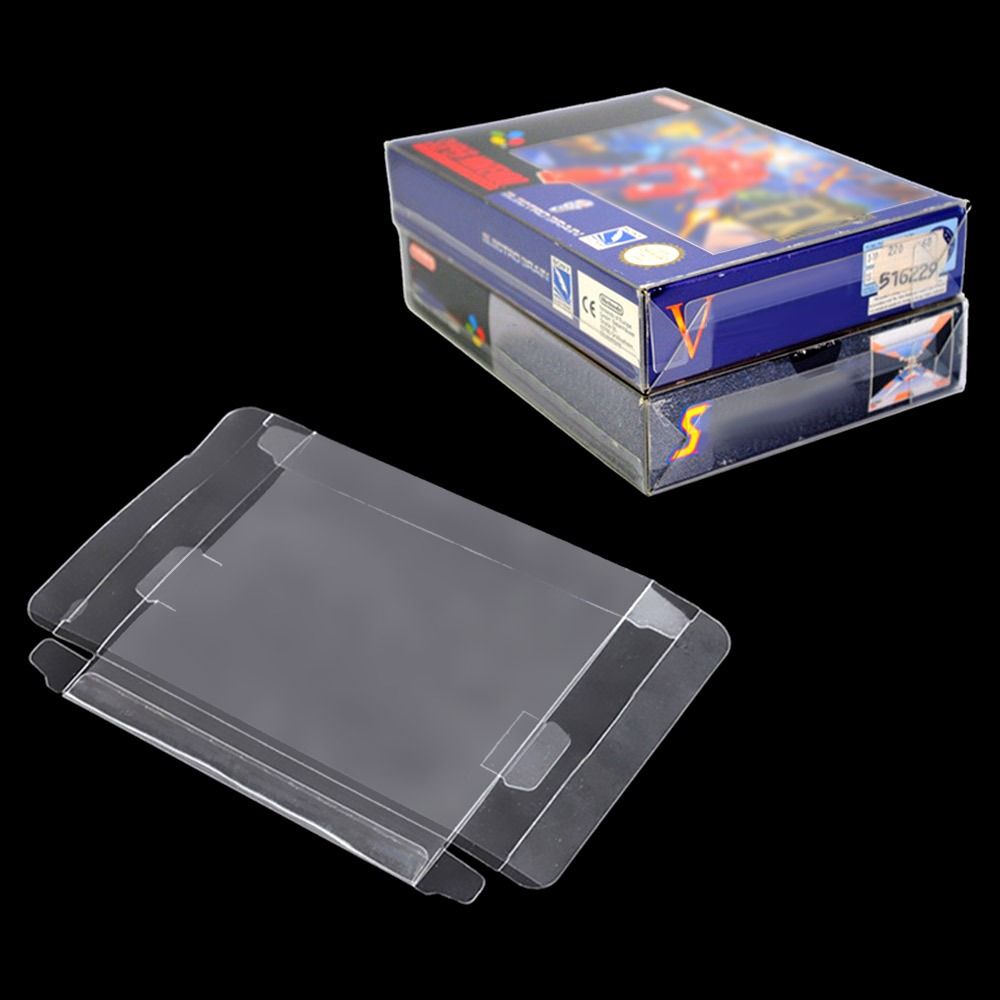 5 Clear Case Sleeve Protector  - Game Cartridge Case recension och pris