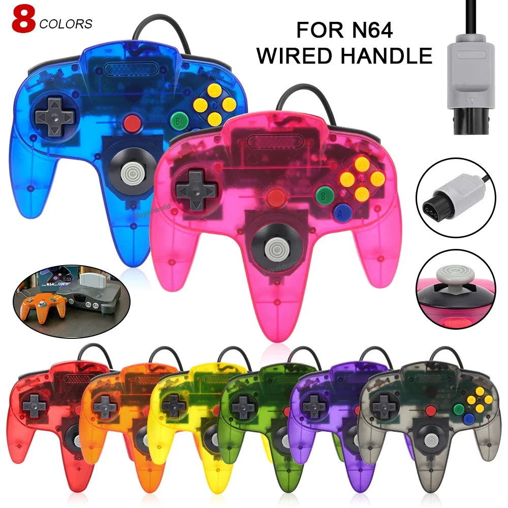 NEW Wired Gamepad for N64 Cons - Retro Gaming Joystick recension och pris