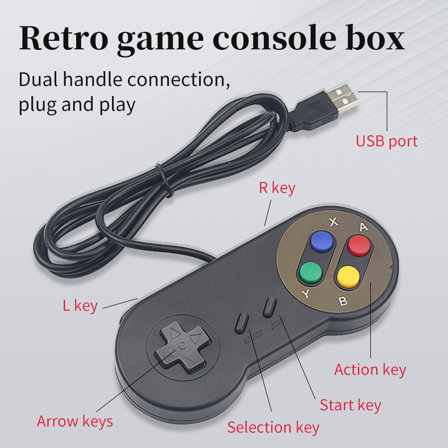 Plug and Play USB Gamepad for  - Retro Gaming Raspberry Pi 3 recension och pris